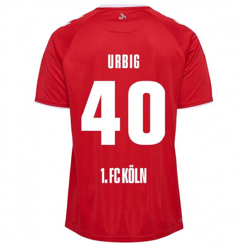 Danxen Herren Jonas Urbig #40 Rot Weiß Auswärtstrikot Trikot 2024/25 T-Shirt Schweiz