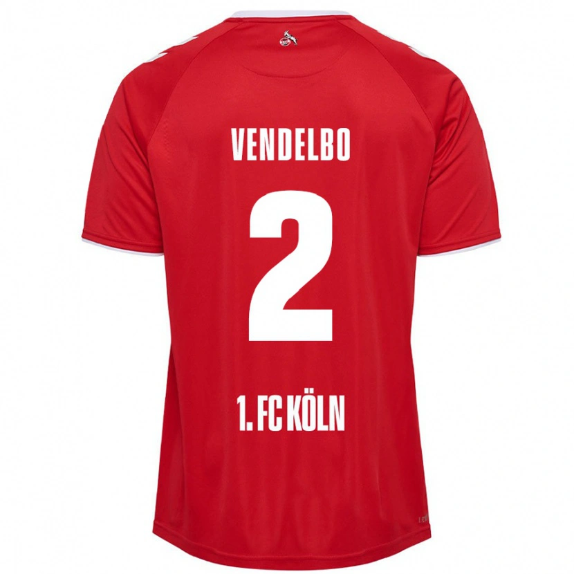 Danxen Herren Sofie Vendelbo #2 Rot Weiß Auswärtstrikot Trikot 2024/25 T-Shirt Schweiz