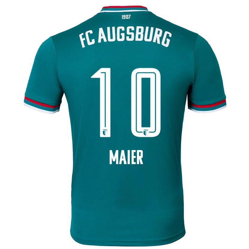 Danxen Herren Arne Maier #10 Dunkelgrün Auswärtstrikot Trikot 2024/25 T-Shirt Schweiz