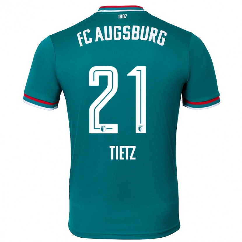 Danxen Herren Phillip Tietz #21 Dunkelgrün Auswärtstrikot Trikot 2024/25 T-Shirt Schweiz