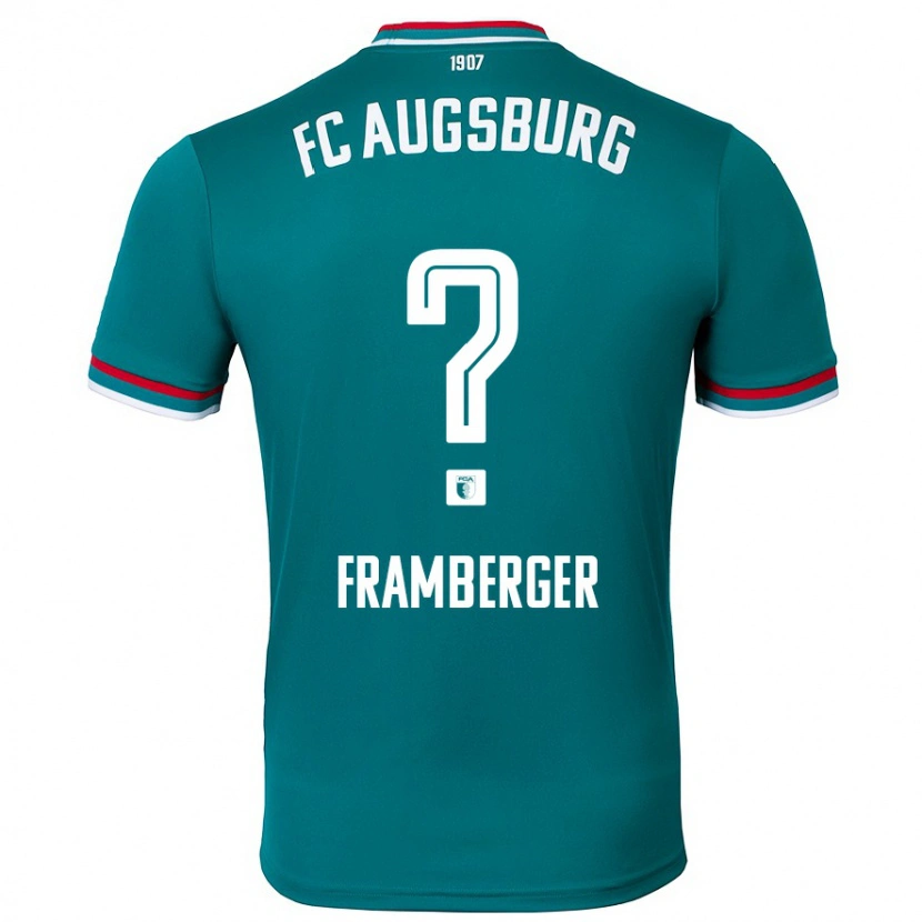 Danxen Herren Raphael Framberger #0 Dunkelgrün Auswärtstrikot Trikot 2024/25 T-Shirt Schweiz