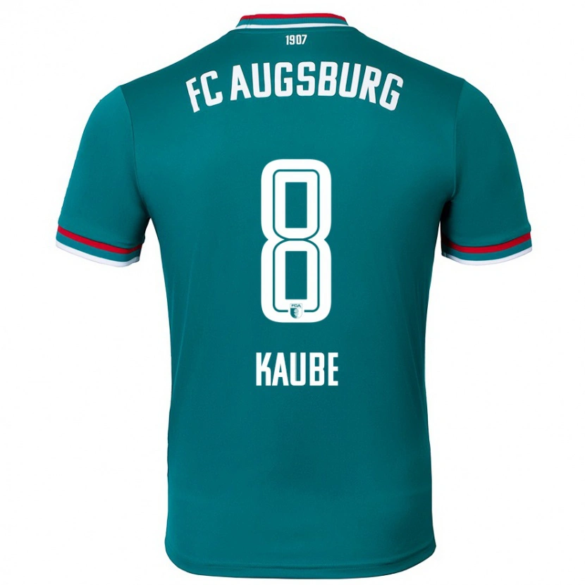 Danxen Herren Moritz Kaube #8 Dunkelgrün Auswärtstrikot Trikot 2024/25 T-Shirt Schweiz