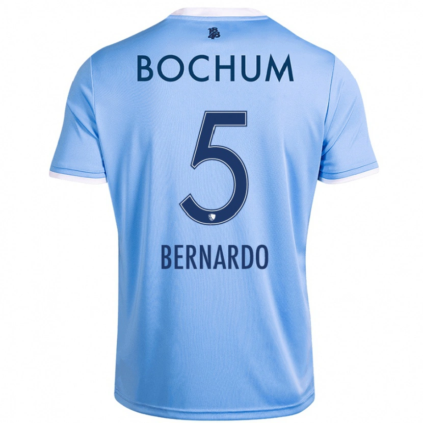 Danxen Herren Bernardo #5 Himmelblau Auswärtstrikot Trikot 2024/25 T-Shirt Schweiz