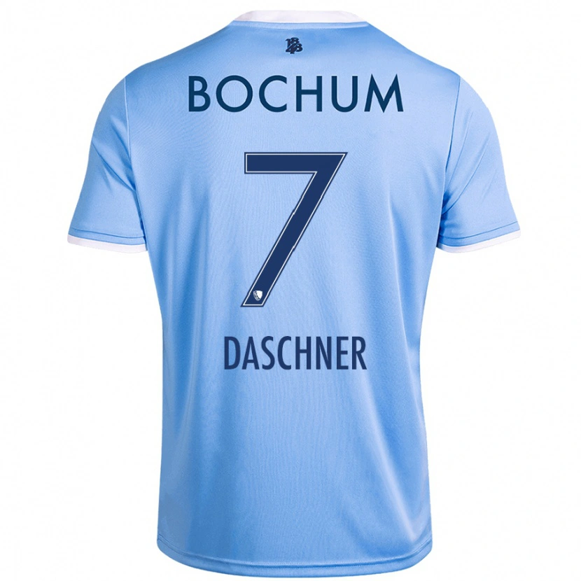 Danxen Herren Lukas Daschner #7 Himmelblau Auswärtstrikot Trikot 2024/25 T-Shirt Schweiz