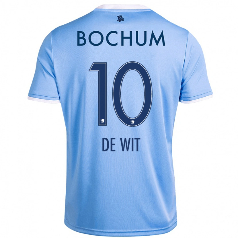 Danxen Herren Dani De Wit #10 Himmelblau Auswärtstrikot Trikot 2024/25 T-Shirt Schweiz