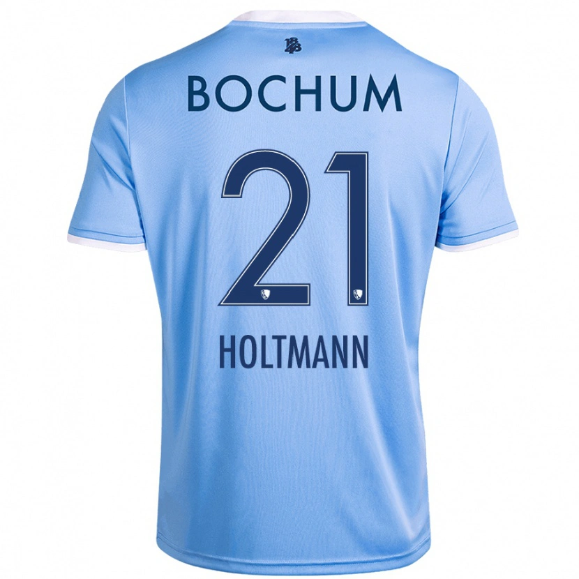 Danxen Herren Gerrit Holtmann #21 Himmelblau Auswärtstrikot Trikot 2024/25 T-Shirt Schweiz