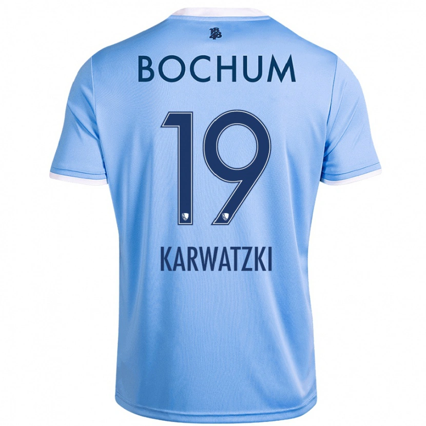 Danxen Herren Lucy Karwatzki #19 Himmelblau Auswärtstrikot Trikot 2024/25 T-Shirt Schweiz