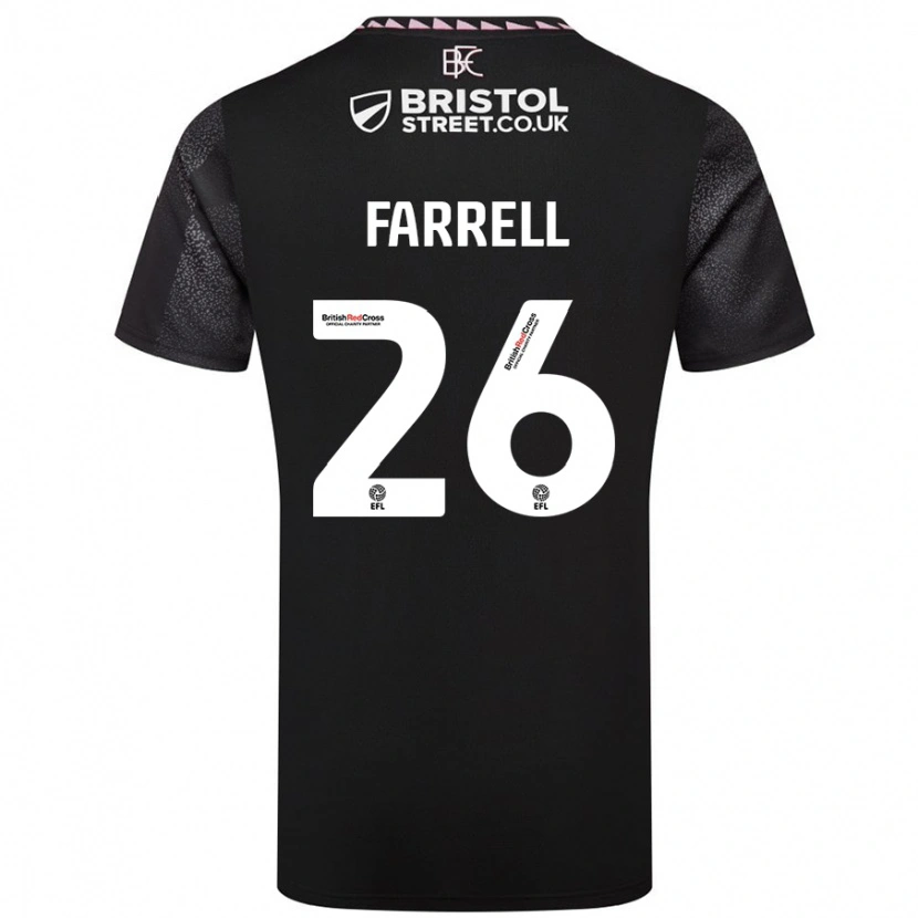 Danxen Herren Lucy Farrell #26 Schwarz Auswärtstrikot Trikot 2024/25 T-Shirt Schweiz