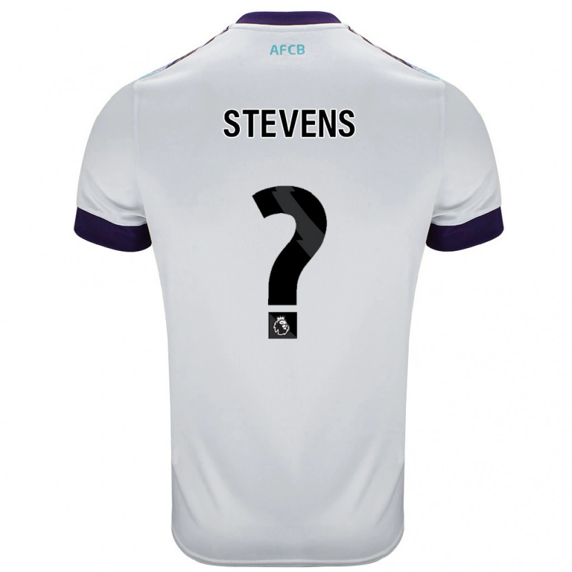 Danxen Herren Charlie Stevens #0 Weiß Grün Lila Auswärtstrikot Trikot 2024/25 T-Shirt Schweiz