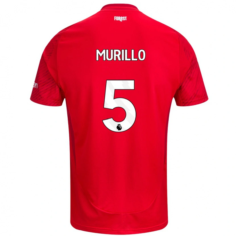 Danxen Damen Murillo #5 Rot Weiß Heimtrikot Trikot 2024/25 T-Shirt Schweiz