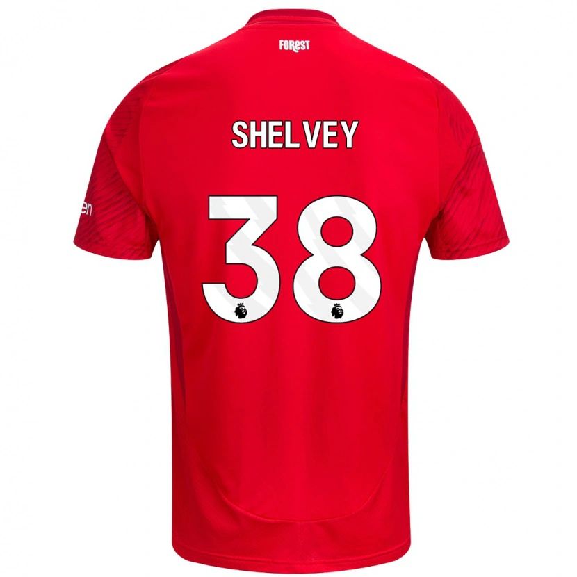 Danxen Damen George Shelvey #38 Rot Weiß Heimtrikot Trikot 2024/25 T-Shirt Schweiz