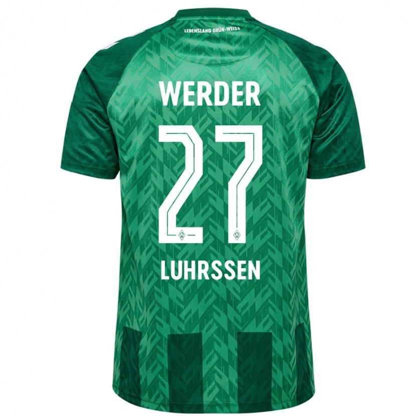 Danxen Damen Nina Luhrssen #27 Grün Heimtrikot Trikot 2024/25 T-Shirt Schweiz