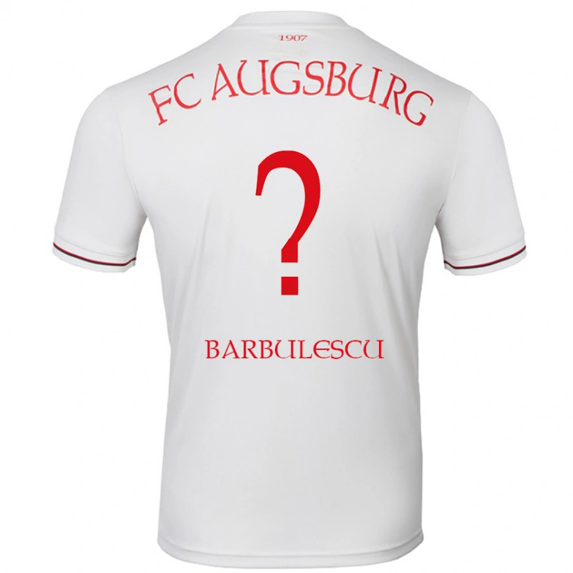 Danxen Damen Luca Bărbulescu #0 Weiß Heimtrikot Trikot 2024/25 T-Shirt Schweiz