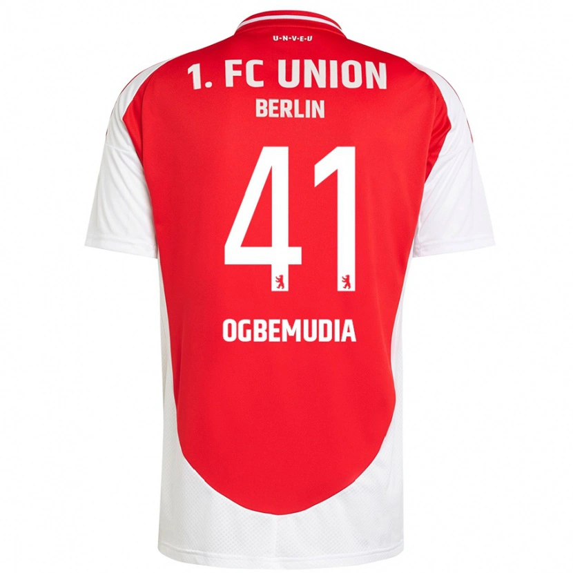 Danxen Damen Oluwaseun Ogbemudia #41 Rot Weiß Heimtrikot Trikot 2024/25 T-Shirt Schweiz