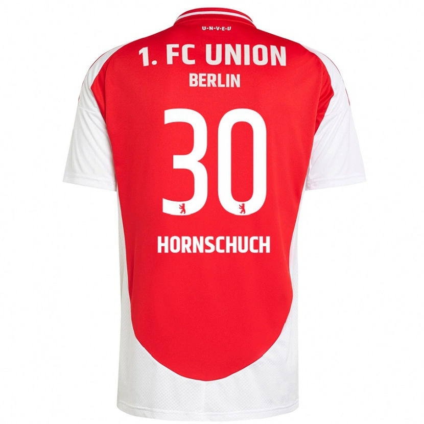 Danxen Damen Sarah Hornschuch #30 Rot Weiß Heimtrikot Trikot 2024/25 T-Shirt Schweiz