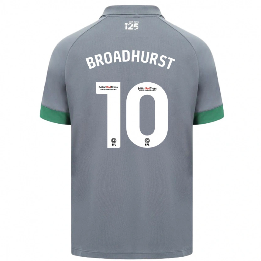 Danxen Damen Danielle Broadhurst #10 Dunkelgrau Auswärtstrikot Trikot 2024/25 T-Shirt Schweiz