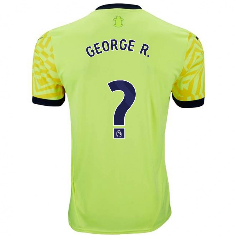 Danxen Damen George Robinson #0 Gelb Auswärtstrikot Trikot 2024/25 T-Shirt Schweiz