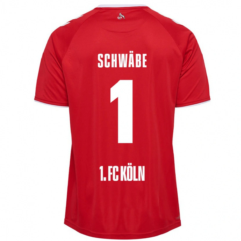 Danxen Damen Marvin Schwäbe #1 Rot Weiß Auswärtstrikot Trikot 2024/25 T-Shirt Schweiz