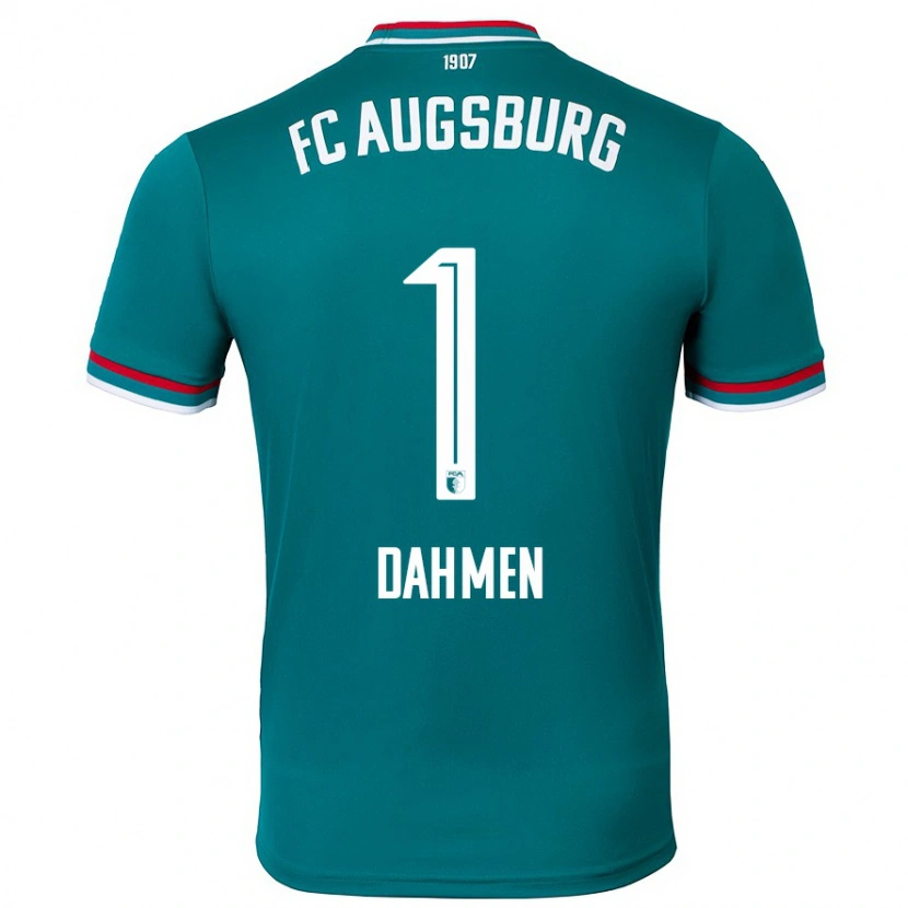 Danxen Damen Finn Dahmen #1 Dunkelgrün Auswärtstrikot Trikot 2024/25 T-Shirt Schweiz