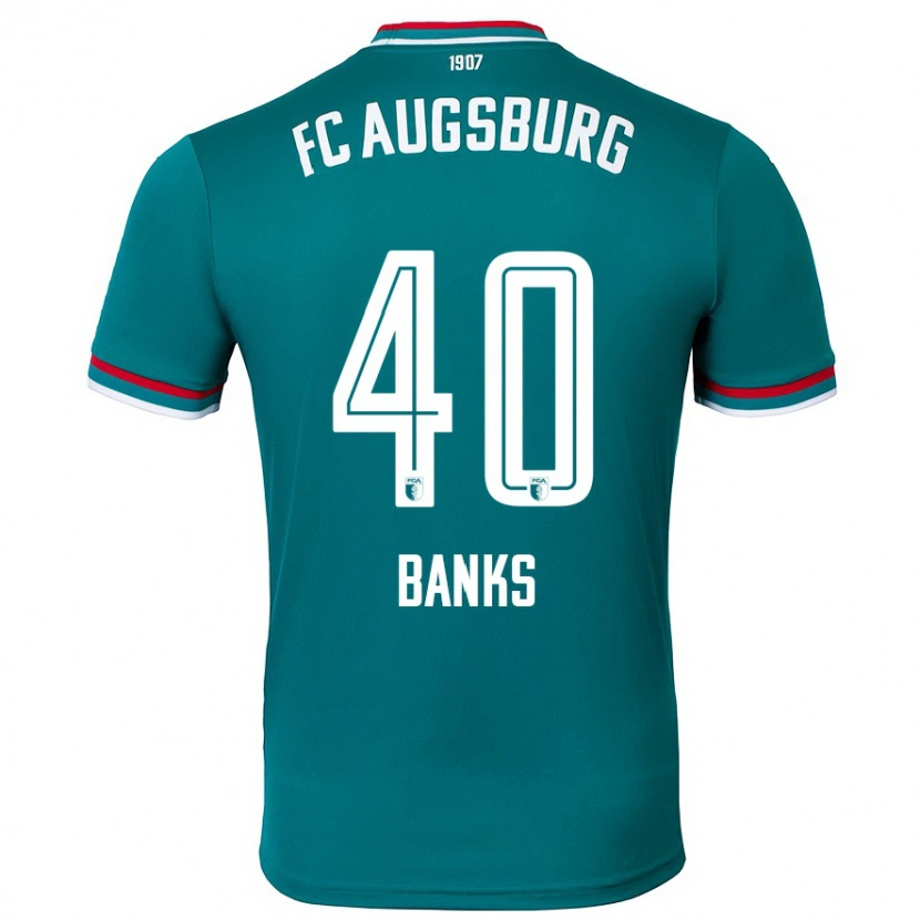 Danxen Damen Noahkai Banks #40 Dunkelgrün Auswärtstrikot Trikot 2024/25 T-Shirt Schweiz