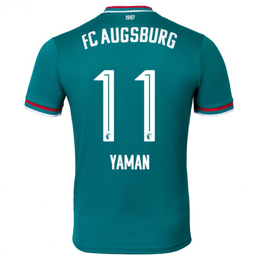 Danxen Damen Kerim Yaman #11 Dunkelgrün Auswärtstrikot Trikot 2024/25 T-Shirt Schweiz