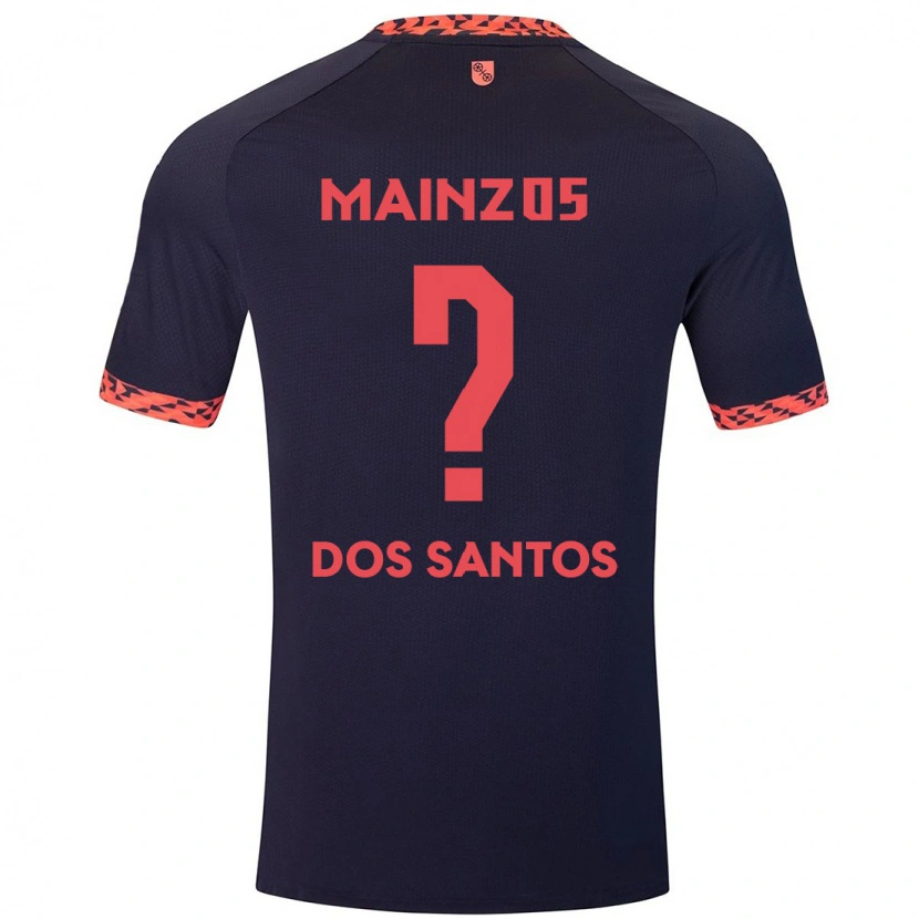 Danxen Damen Alexandre Tavares Dos Santos #0 Blau Korallenrot Auswärtstrikot Trikot 2024/25 T-Shirt Schweiz