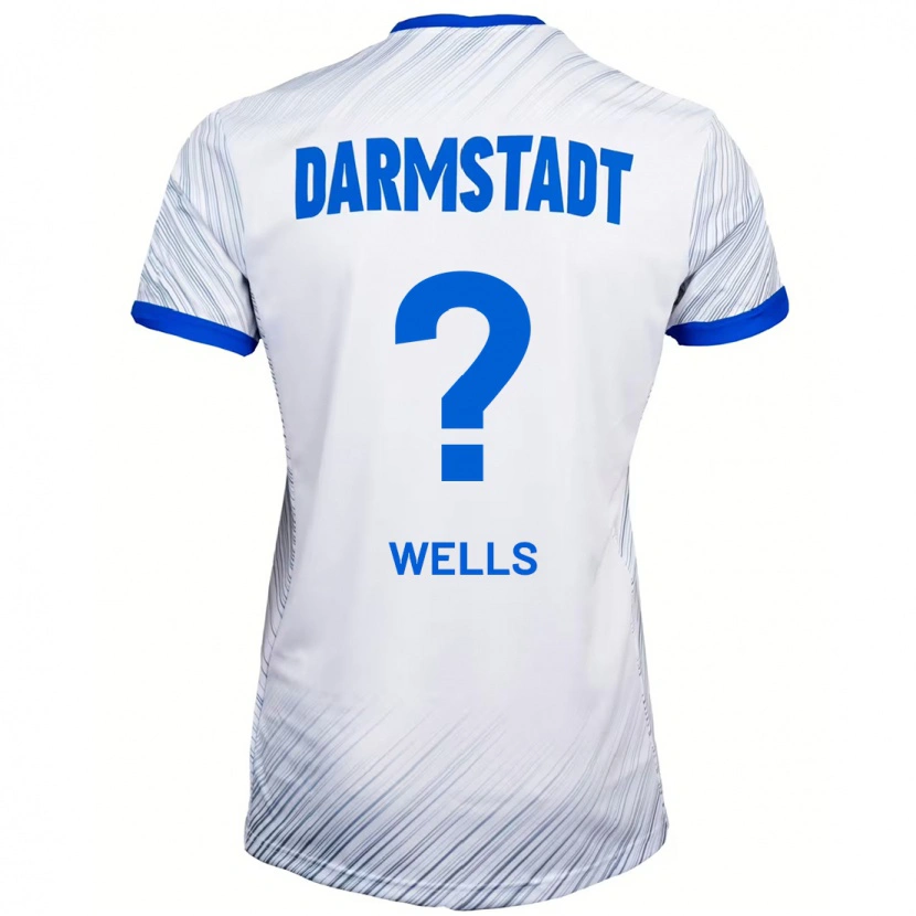 Danxen Damen Finnley Wells #0 Weiß Blau Auswärtstrikot Trikot 2024/25 T-Shirt Schweiz