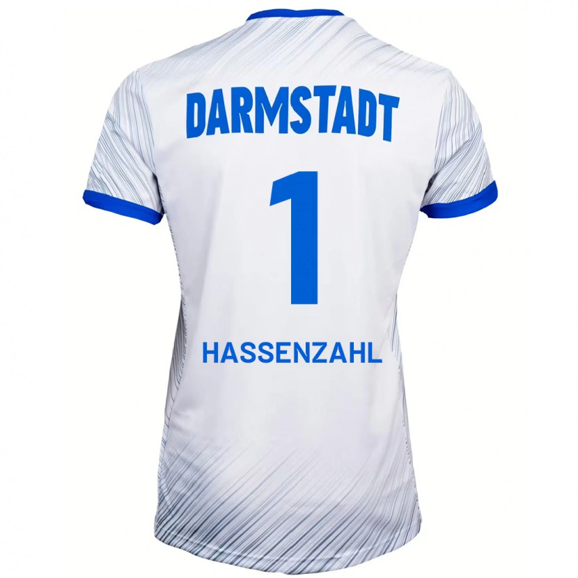 Danxen Damen Leon Hassenzahl #1 Weiß Blau Auswärtstrikot Trikot 2024/25 T-Shirt Schweiz