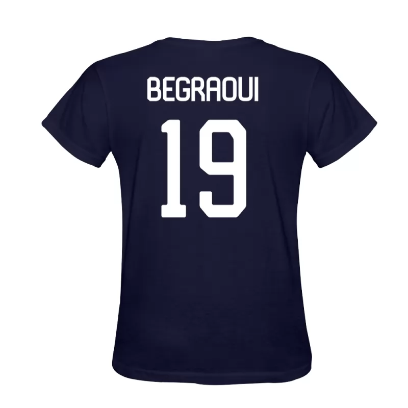 Herren Yanis Begraoui #19 Dunkelblau T-shirt Design Trikot Hemd Schweiz