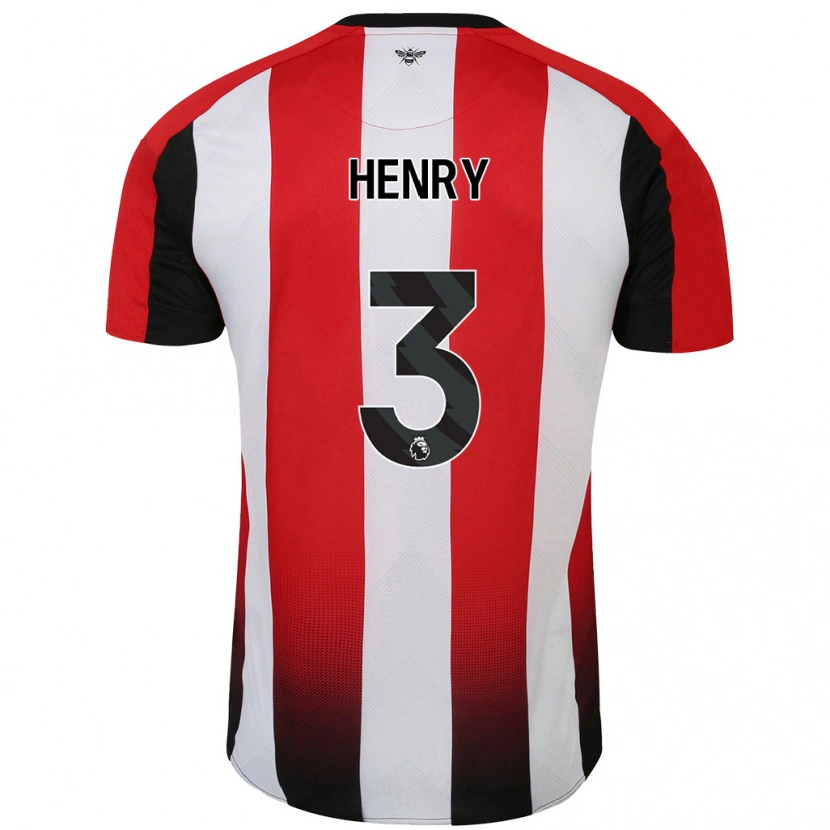 Danxen Kinder Rico Henry #3 Rot Weiß Heimtrikot Trikot 2024/25 T-Shirt Schweiz