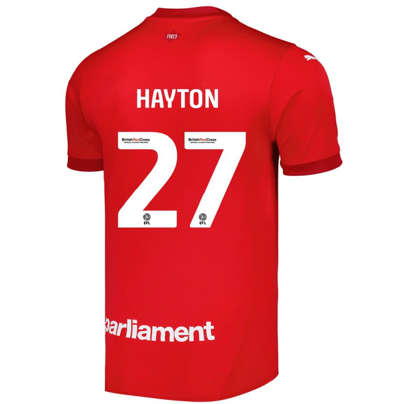 Danxen Kinder Adam Hayton #27 Rot Heimtrikot Trikot 2024/25 T-Shirt Schweiz