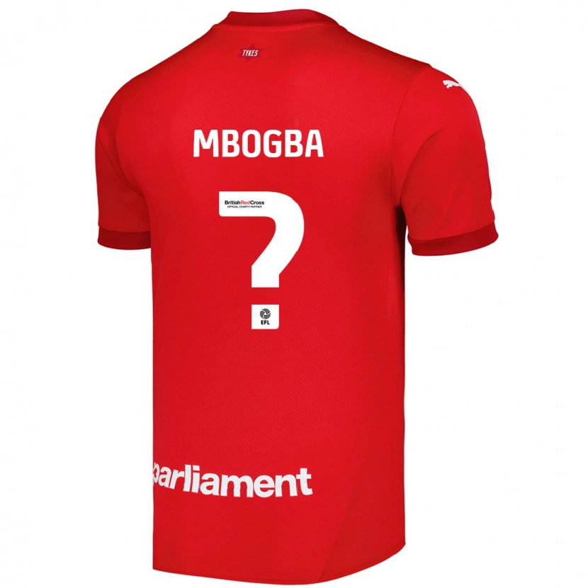 Danxen Kinder Malachi Mbogba #0 Rot Heimtrikot Trikot 2024/25 T-Shirt Schweiz