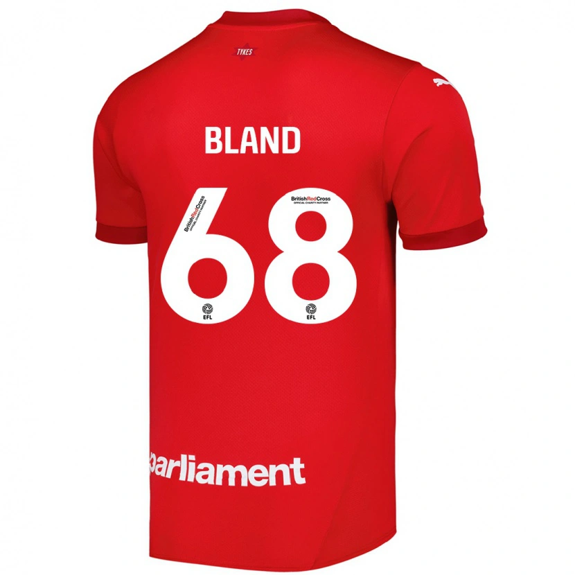 Danxen Kinder Jonathan Bland #68 Rot Heimtrikot Trikot 2024/25 T-Shirt Schweiz