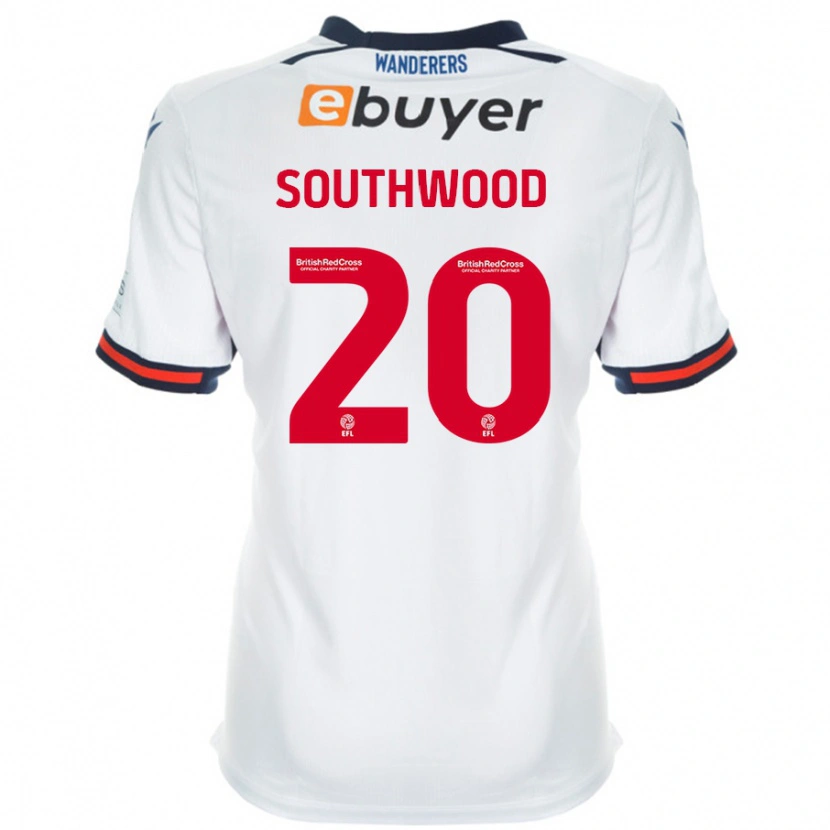 Danxen Kinder Luke Southwood #20 Weiß Heimtrikot Trikot 2024/25 T-Shirt Schweiz