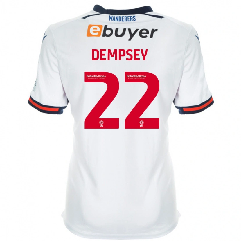 Danxen Kinder Kyle Dempsey #22 Weiß Heimtrikot Trikot 2024/25 T-Shirt Schweiz