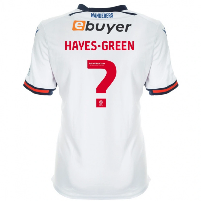 Danxen Kinder Charlie Hayes-Green #0 Weiß Heimtrikot Trikot 2024/25 T-Shirt Schweiz