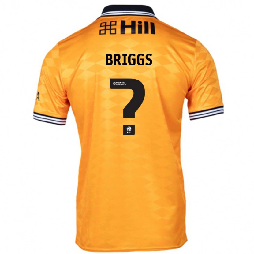 Danxen Kinder Jj Briggs #0 Orange Heimtrikot Trikot 2024/25 T-Shirt Schweiz