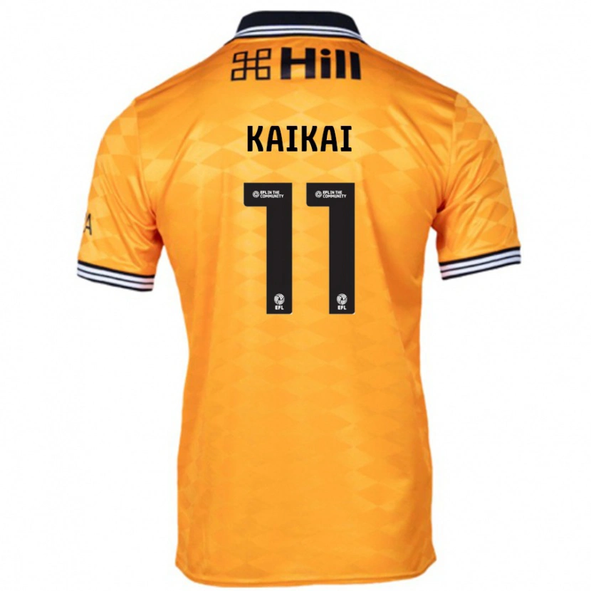 Danxen Kinder Sullay Kaikai #11 Orange Heimtrikot Trikot 2024/25 T-Shirt Schweiz