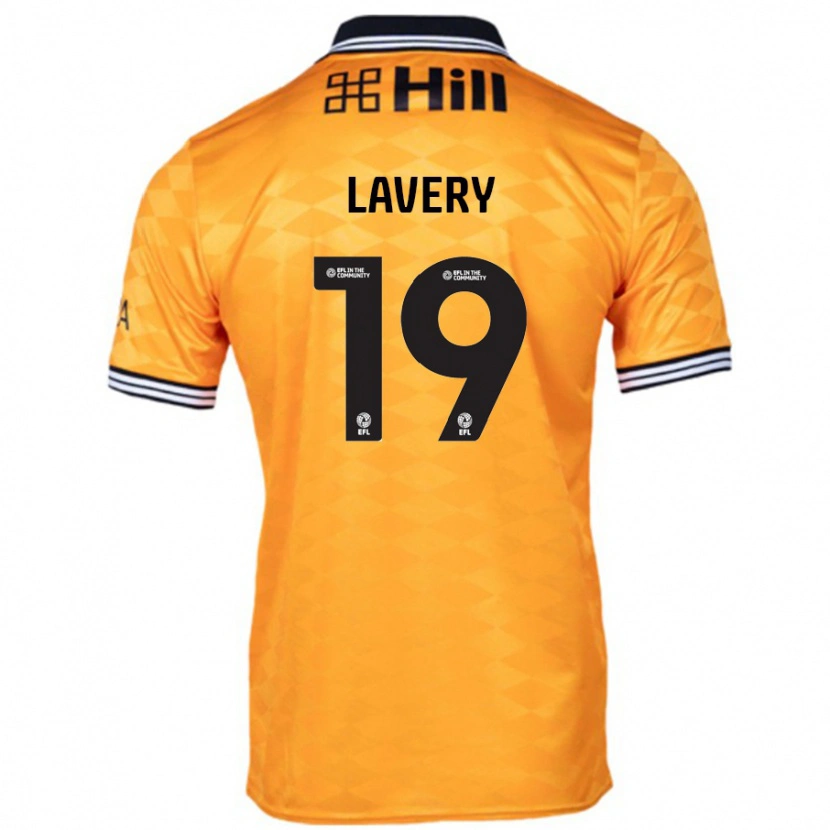 Danxen Kinder Shayne Lavery #19 Orange Heimtrikot Trikot 2024/25 T-Shirt Schweiz