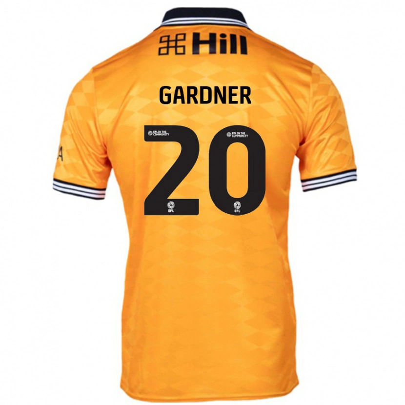 Danxen Kinder Gary Gardner #20 Orange Heimtrikot Trikot 2024/25 T-Shirt Schweiz