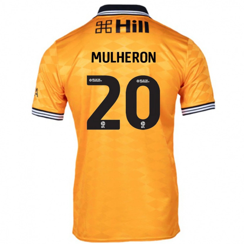 Danxen Kinder Bronwyn Mulheron #20 Orange Heimtrikot Trikot 2024/25 T-Shirt Schweiz