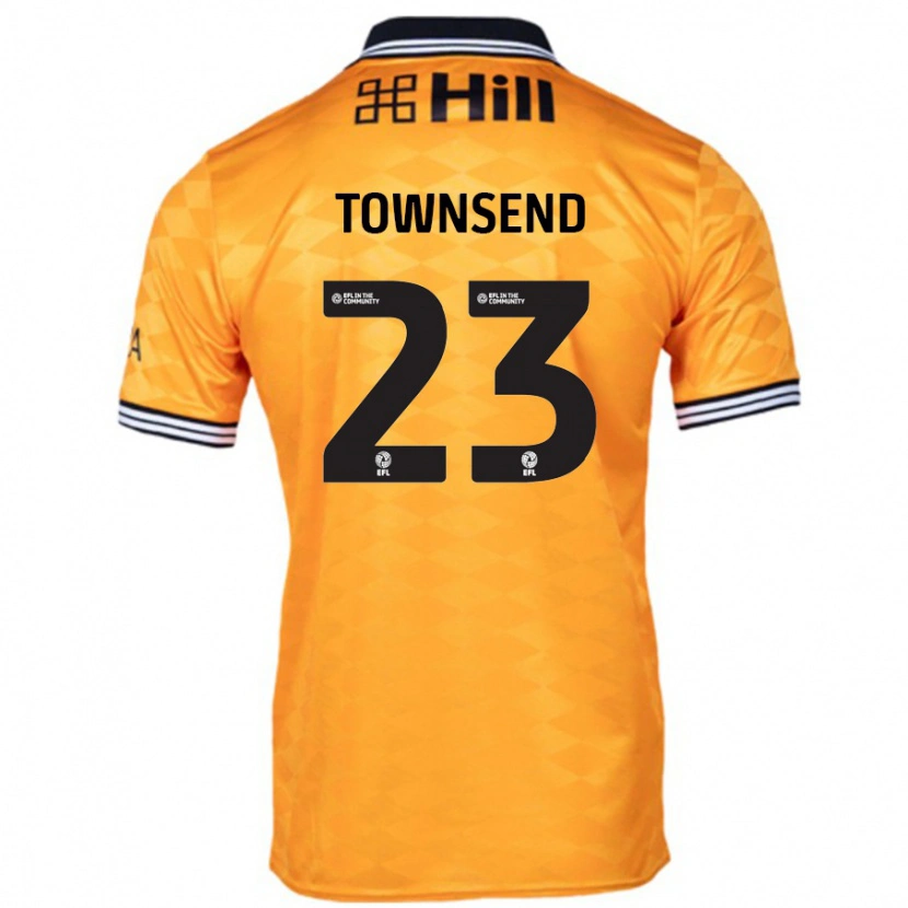 Danxen Kinder Eleanor Townsend #23 Orange Heimtrikot Trikot 2024/25 T-Shirt Schweiz