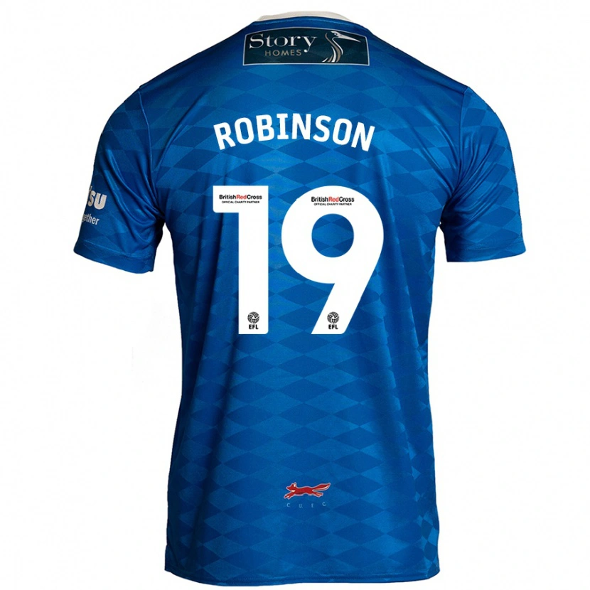 Danxen Kinder Jack Robinson #19 Blau Heimtrikot Trikot 2024/25 T-Shirt Schweiz