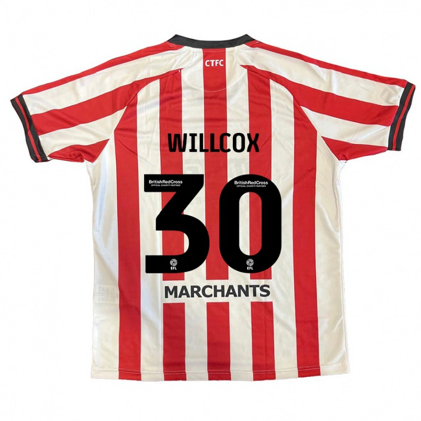 Danxen Kinder Freddy Willcox #30 Rot Weiß Heimtrikot Trikot 2024/25 T-Shirt Schweiz