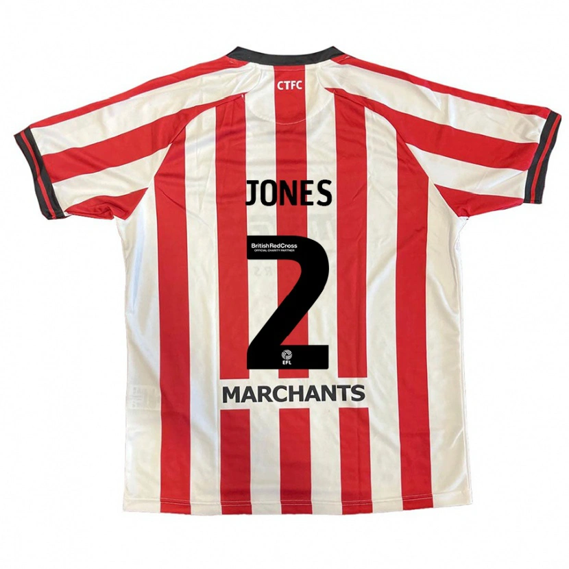 Danxen Kinder Courtney Jones #2 Rot Weiß Heimtrikot Trikot 2024/25 T-Shirt Schweiz