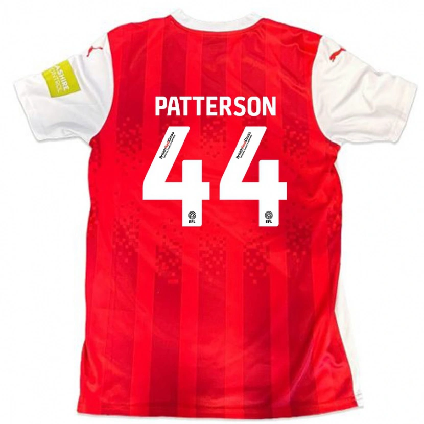 Danxen Kinder Phoenix Patterson #44 Rot Weiß Heimtrikot Trikot 2024/25 T-Shirt Schweiz