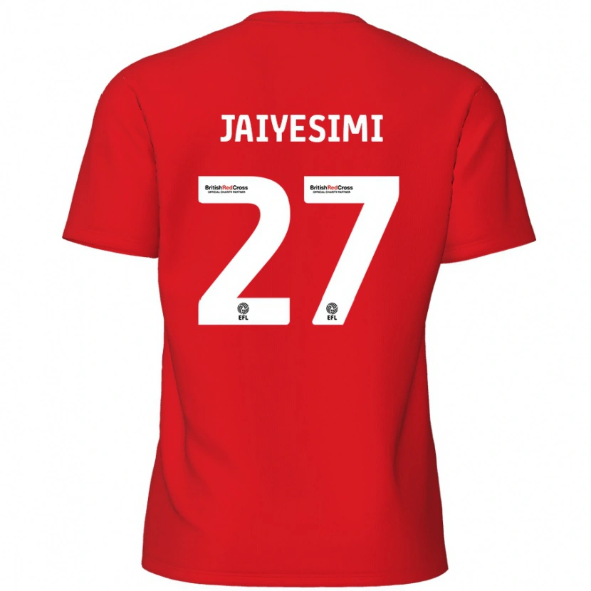 Danxen Kinder Diallang Jaiyesimi #27 Rot Heimtrikot Trikot 2024/25 T-Shirt Schweiz