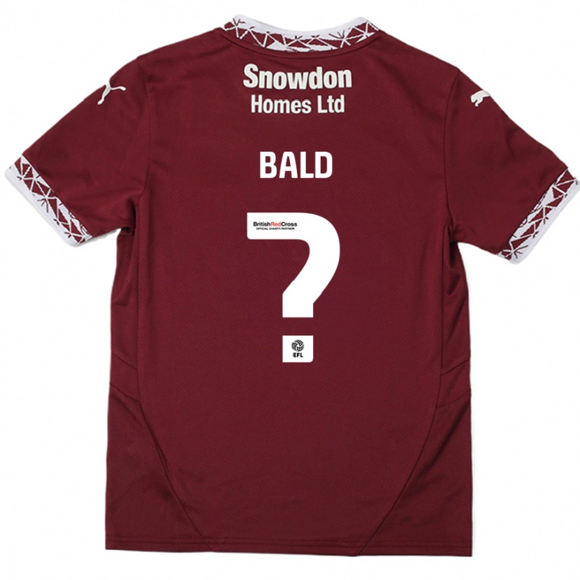 Danxen Kinder Marcus Bald #0 Burgundrot Heimtrikot Trikot 2024/25 T-Shirt Schweiz