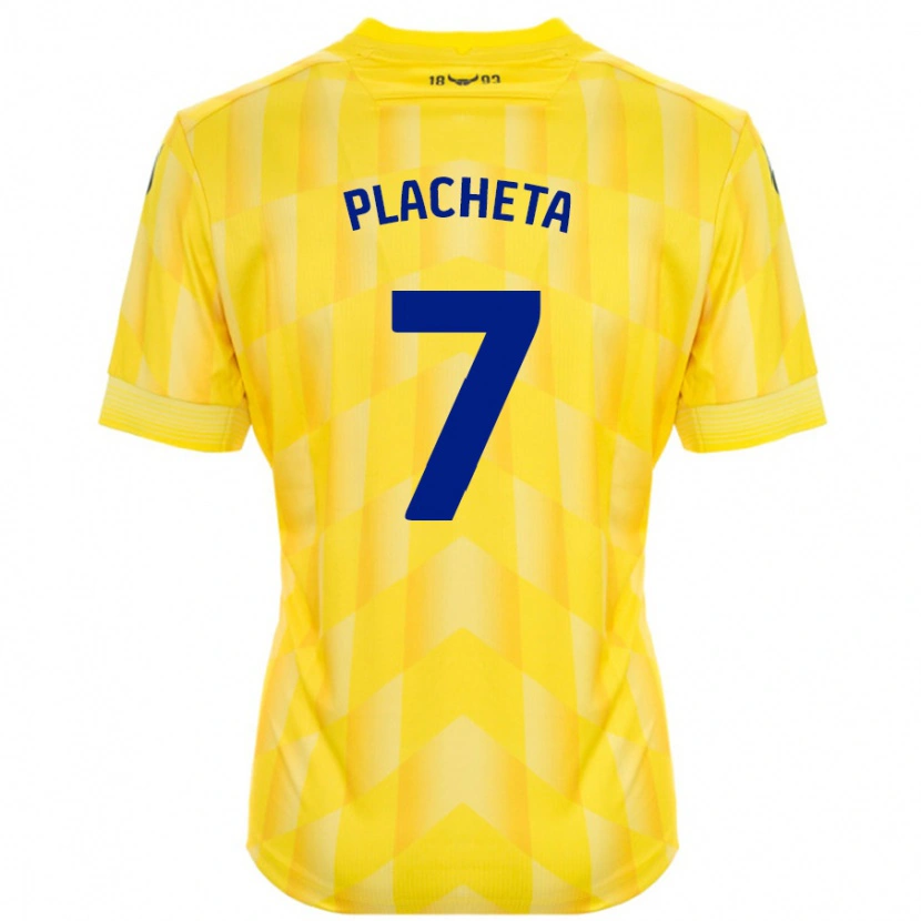 Danxen Kinder Przemyslaw Placheta #7 Gelb Heimtrikot Trikot 2024/25 T-Shirt Schweiz