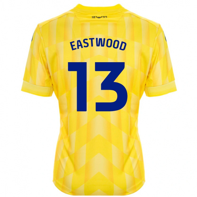 Danxen Kinder Simon Eastwood #13 Gelb Heimtrikot Trikot 2024/25 T-Shirt Schweiz